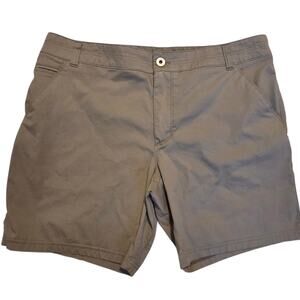 Kuhl Resistor Lite Chino Shorts Khaki Men's sz 38, 8" length 7-pockets sz 38